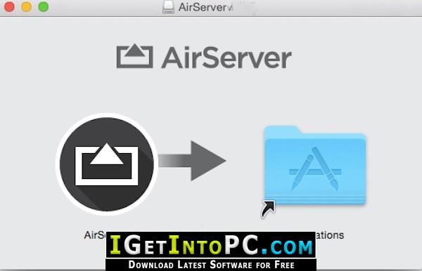 use airsever for mac on android